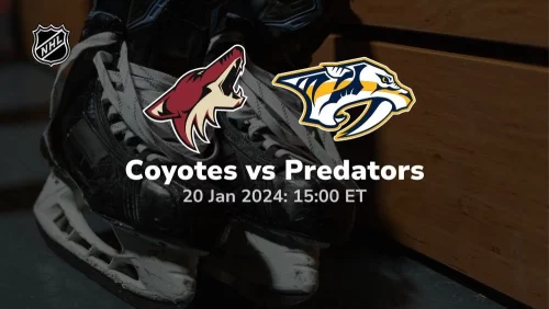 arizona coyotes vs nashville predators 01 20 2024 sport preview