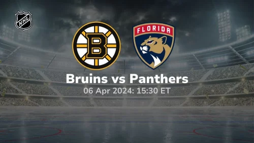 boston bruins vs florida panthers 04 06 2024 sport preview