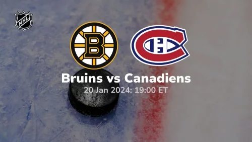 boston bruins vs montreal canadiens 01 20 2024 sport preview