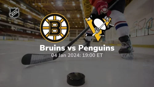 boston bruins vs pittsburgh penguins 01 04 2024 sport preview