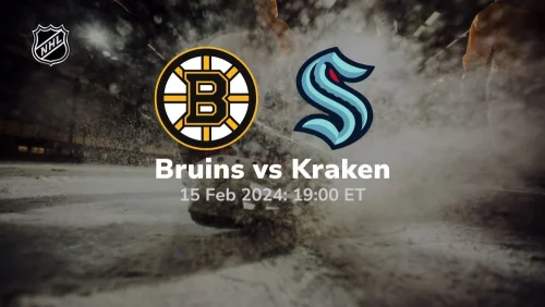 boston bruins vs seattle kraken 02 15 2024 sport preview