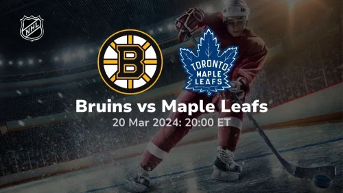 boston bruins vs toronto maple leafs 04 20 2024 sport preview