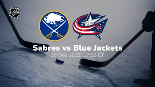 buffalo sabres vs columbus blue jackets 12 30 2023 sport preview