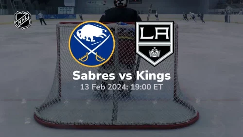 buffalo sabres vs los angeles kings 02 13 2024 sport preview