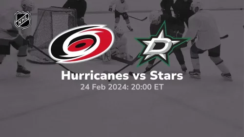 carolina hurricanes vs dallas stars 02 24 2024 sport preview