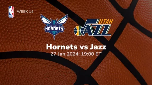 charlotte hornets vs utah jazz 01 27 2024 sport preview