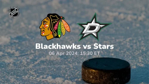 chicago blackhawks vs dallas stars 04 06 2024 sport preview