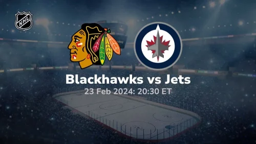 chicago blackhawks vs winnipeg jets 02 23 2024 sport preview