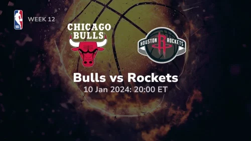 chicago bulls vs houston rockets 01 10 2024 sport preview