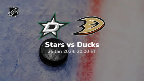 dallas stars vs anaheim ducks 01 25 2023 sport preview