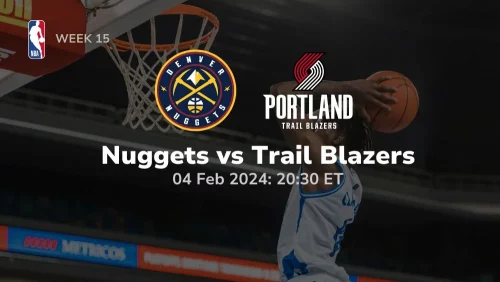 denver nuggets vs portland trail blazers 02 04 2024 sport preview