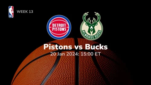 detroit pistons vs milwaukee bucks 01 20 2024 sport preview