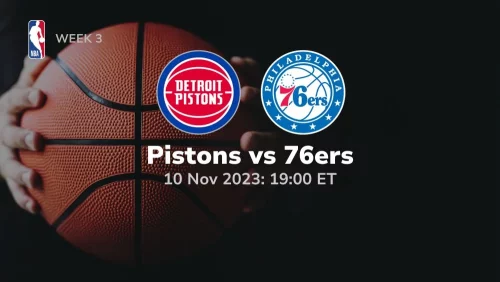 detroit pistons vs philadelphia 76ers prediction betting tips 11 10 2023 sport preview