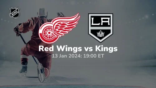 detroit red wings vs los angeles kings 01 13 2023 sport preview