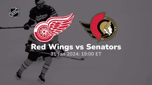 detroit red wings vs ottawa senators 01 31 2024 sport preview