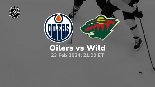 edmonton oilers vs minnesota wild 02 23 2024 sport preview