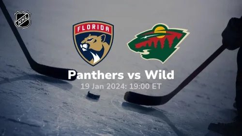 florida panthers vs minnesota wild 01 19 2024 sport preview