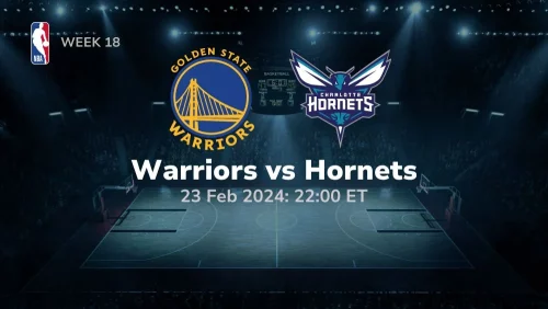 golden state warriors vs charlotte hornets 02 23 2024 sport preview