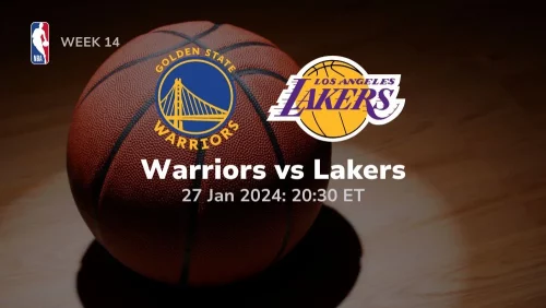 golden state warriors vs los angeles lakers 01 27 2024 sport preview