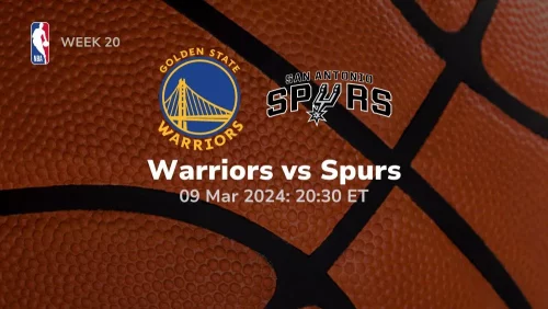 golden state warriors vs san antonio spur -03 09 2024 sport preview