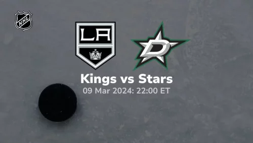 los angeles kings vs dallas stars 03 09 2024 sport preview