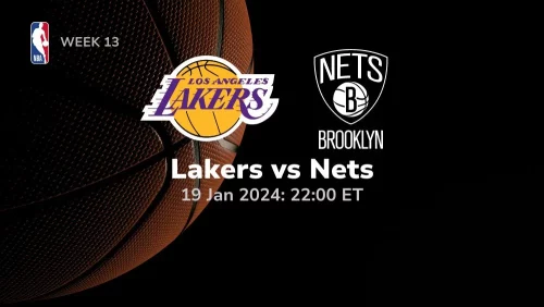 los angeles lakers vs brooklyn nets 01 19 2024 sport preview