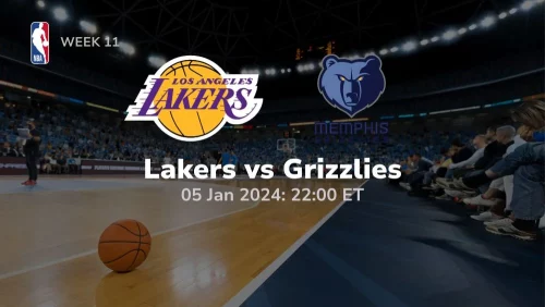 los angeles lakers vs memphis grizzlies 01 05 2023 sport preview