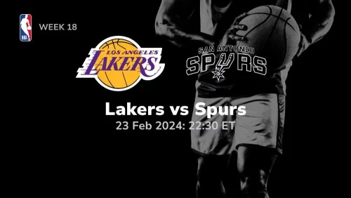 los angeles lakers vs san antonio spurs 02 23 2024 sport preview