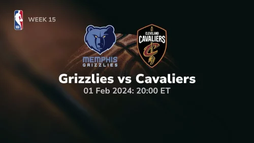 memphis grizzlies vs cleveland cavaliers 02 01 2024 sport preview