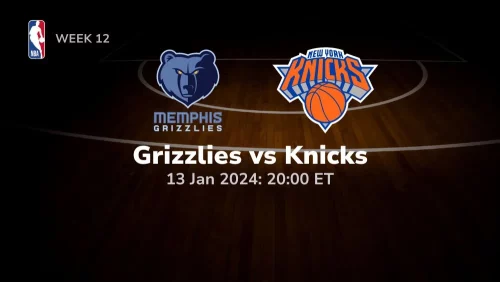 memphis grizzlies vs new york knicks 01 13 2023 sport preview