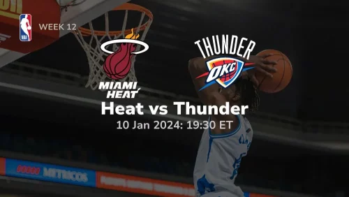 miami heat vs oklahoma city thunder 01 10 2024 sport preview