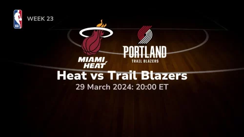 miami heat vs portland trail blazers 03 29 2024 sport preview