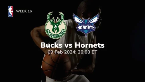 milwaukee bucks vs charlotte hornets 02 09 2024 sport preview