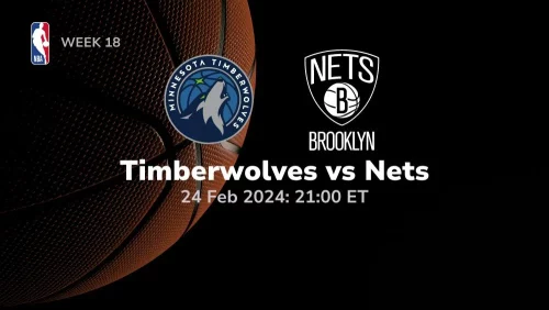 minnesota timberwolves vs brooklyn nets 02 24 2024 sport preview