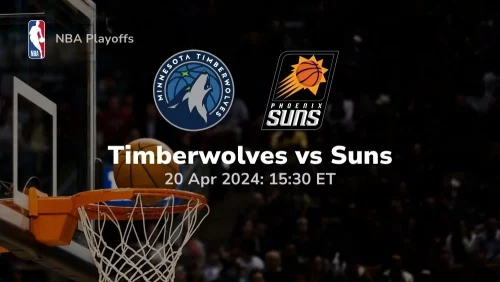 minnesota timberwolves vs phoenix suns 04 20 2024 sport preview