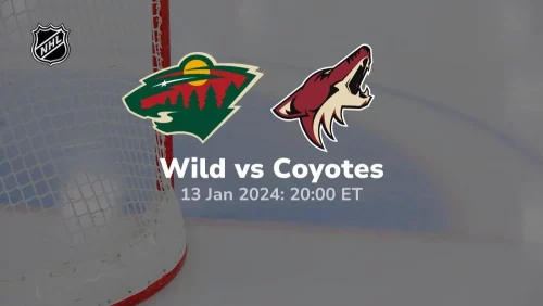 minnesota wild vs arizona coyotes 01 13 2023 sport preview