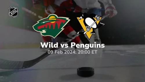 minnesota wild vs pittsburgh penguins 02 09 2024 sport preview