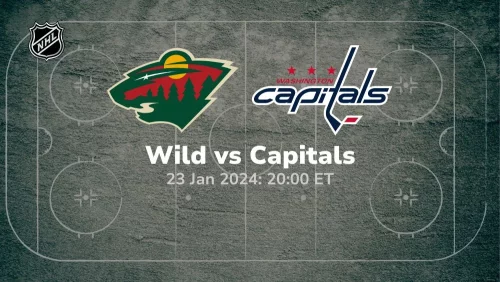 minnesota wild vs washington capitals 01 23 2024 sport preview