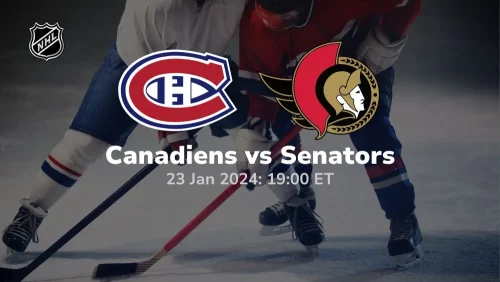 montreal canadiens vs ottawa senators 01 23 2024 sport preview