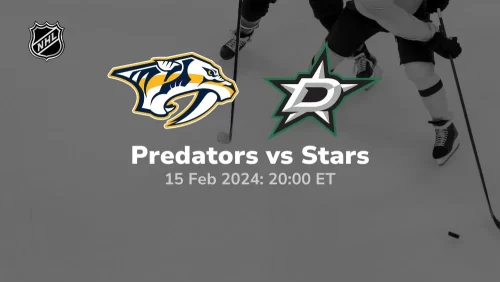 nashville predators vs dallas stars 02 15 2024 sport preview