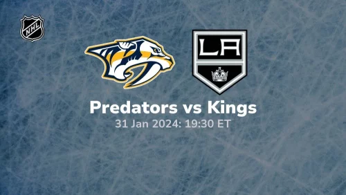 nashville predators vs los angeles kings 01 31 2024 sport preview