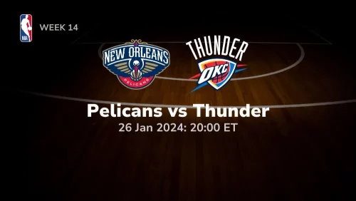 new orleans pelicans vs oklahoma city thunder 01 26 2024 sport preview