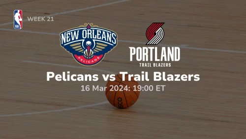 new orleans pelicans vs portland trail blazers 03 16 2024 sport preview