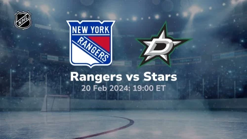 new york rangers vs dallas stars 02 20 2024 sport preview