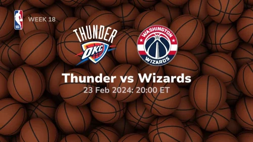 oklahoma city thunder vs washington wizards 02 23 2024 sport preview