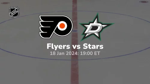 philadelphia flyers vs dallas stars 01 18 2024 sport preview