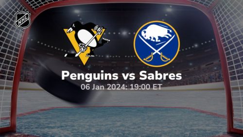 philadelphia penguins vs buffalo sabres 01 06 2024 sport preview