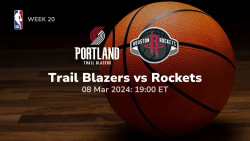 portland trail blazers vs houston rockets 03 08 2024 sport preview