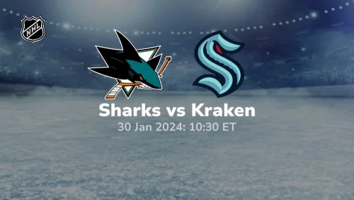 san jose sharks vs seattle kraken 01 30 2024 sport preview