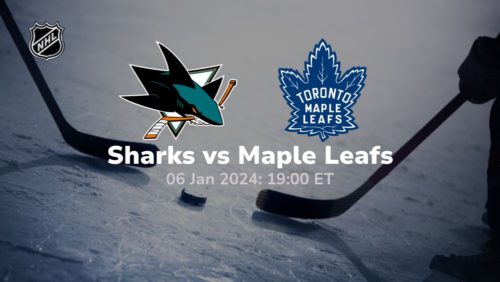 san jose sharks vs toronto maple leafs 01 06 2024 sport preview